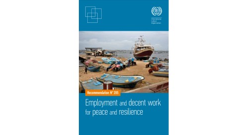 Employment and decent work for peace and resilience cover