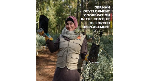 German development cooperation in the context of forced displacement cover