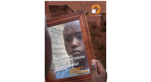 Preserving Humanitarian Resettlement Report cover