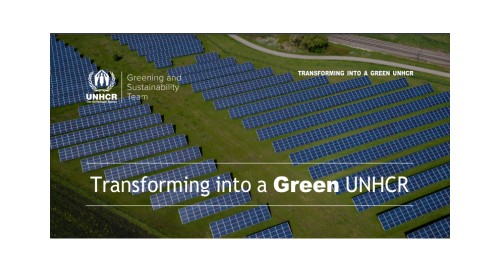 Transforming to a green UNHCR