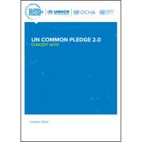 Cover of UN common pledge concept note