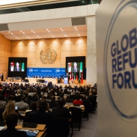 Assembly hall of the Global Refugee Forum