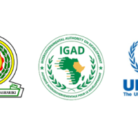 EAC IGAD and UNHCR logos