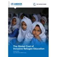 Global Cost of inclusive refugee education report cover