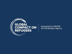 GCR logo on a dark blue background