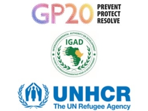 GP20 IGAD and UNHCR logos