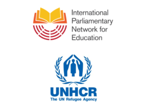 IPNE and UNHCR logos