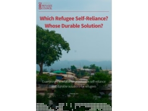 Which Refugee Self-Reliance Whose Durable Solution cover