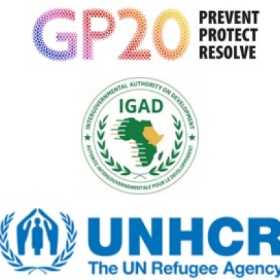 GP20 IGAD and UNHCR logos