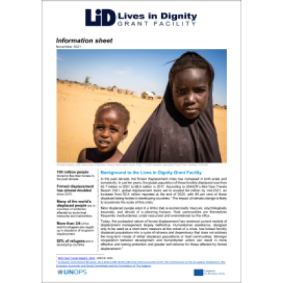 Lives in Dignity Grant Facility Information Sheet