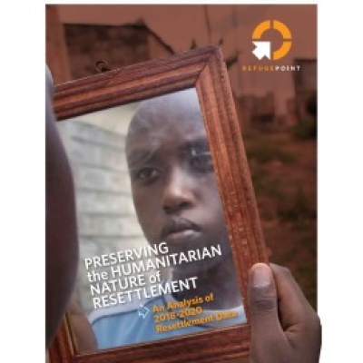 Preserving Humanitarian Resettlement Report cover