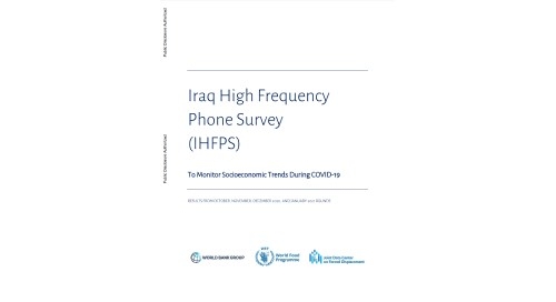 Iraq – High Frequency Phone Survey (IHFPS) to Monitor Impacts of COVID-19 cover