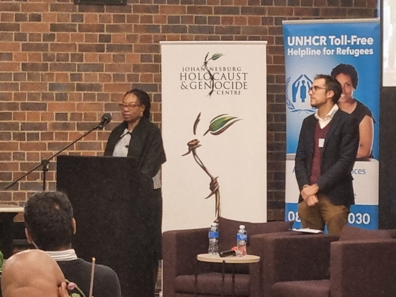 At the workshop in Johannesburg, participants engage in discussions