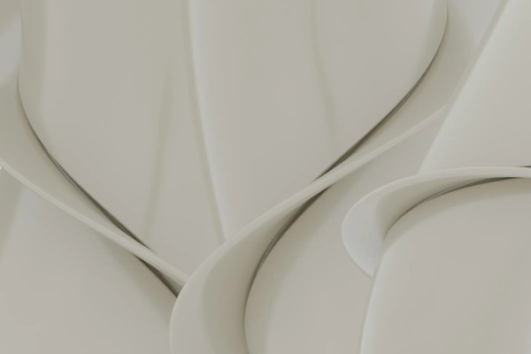 A cream, wavy background