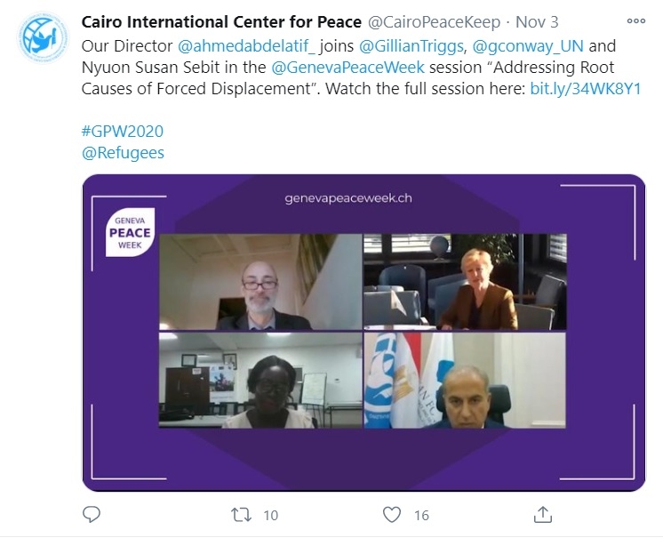 Cairo GPW tweet