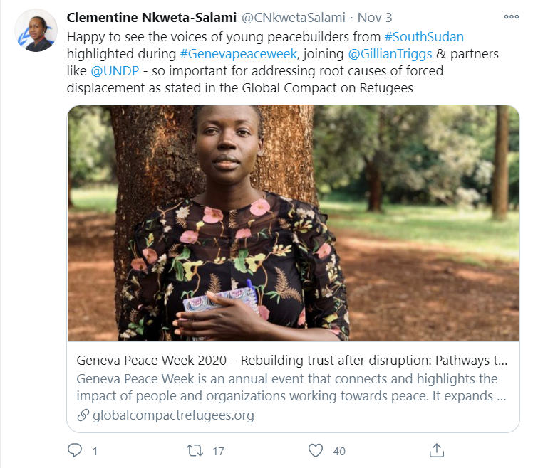Clementine GPW tweet