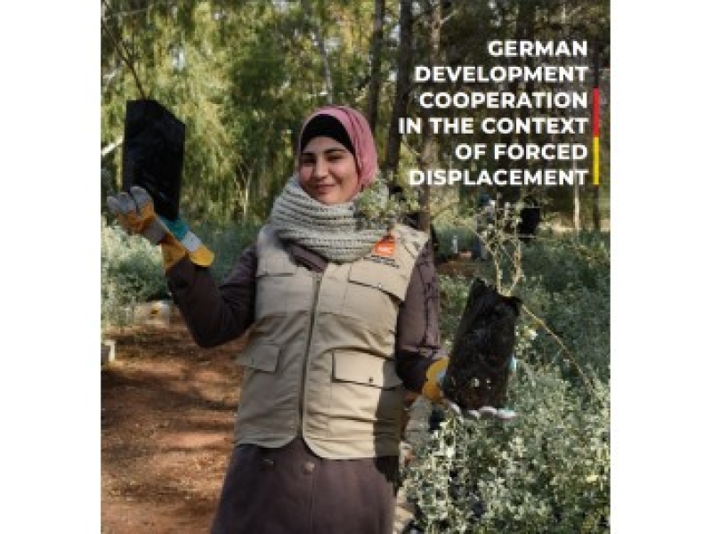 German Development Cooperation in the Context of Forced Displacement cover