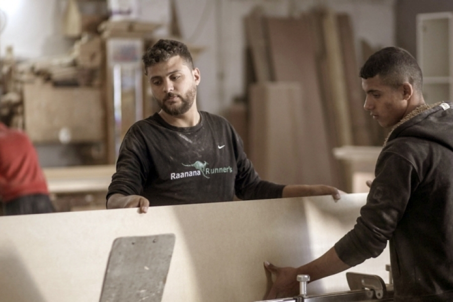 Refugees at workplace