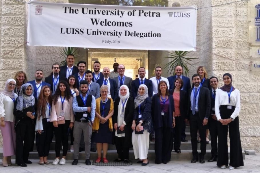 Luiss Delegation and beneficiaries